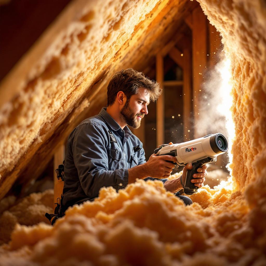 Blow In Insulation by procraft Blow-in insulation installation by Procraft in Toledo OH