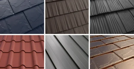 Types of metal roofing for homes and buildings