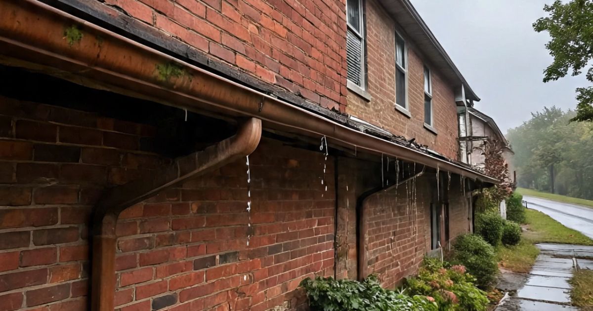 Why are my gutters leaking?