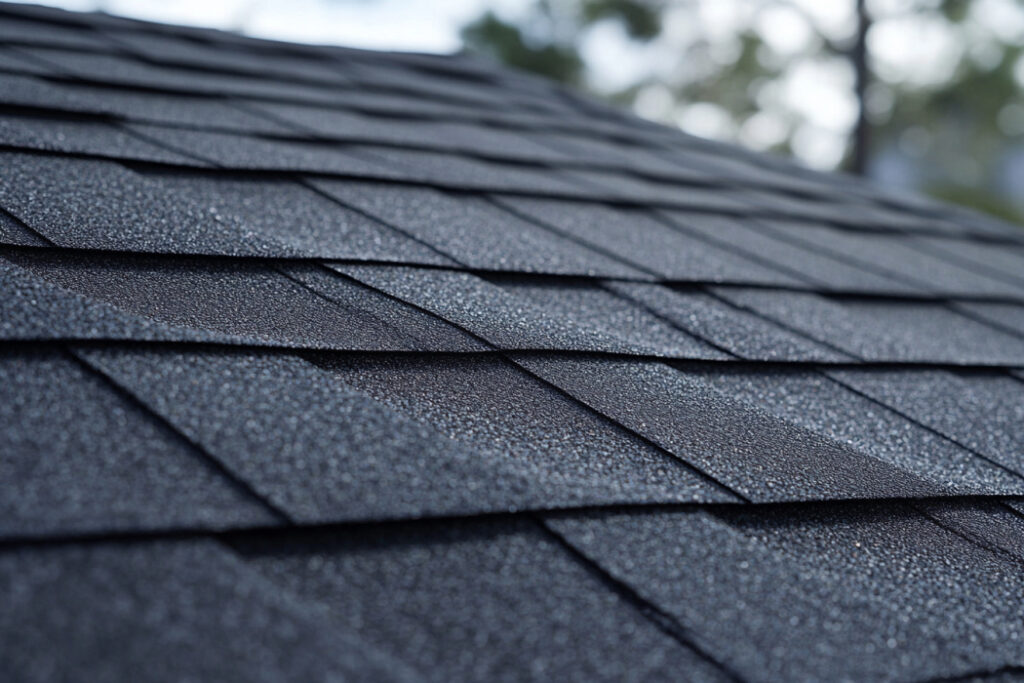 Asphalt shingle roof repair and installation in Clyde OH home