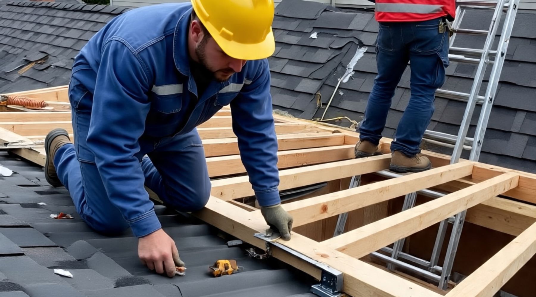 Emergency roof repair service in Fostoria, OH