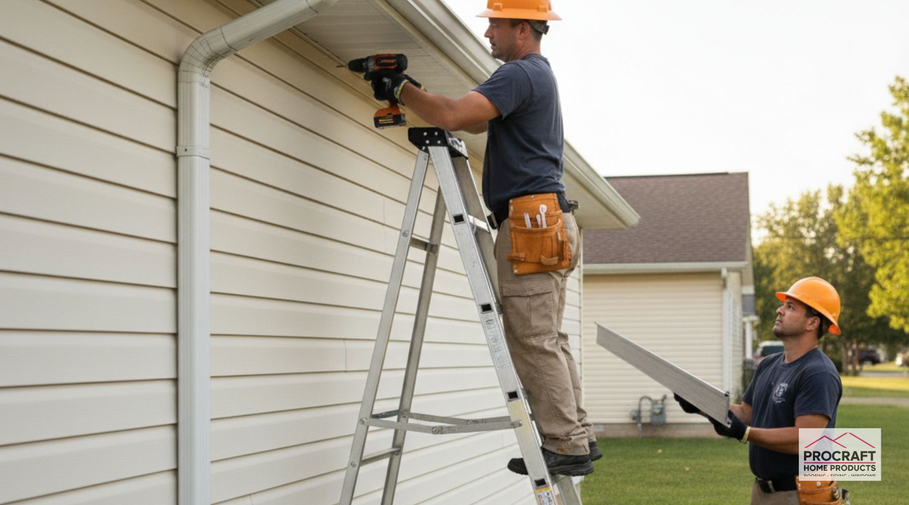 Gutter repair and installation services in Luckey, OH