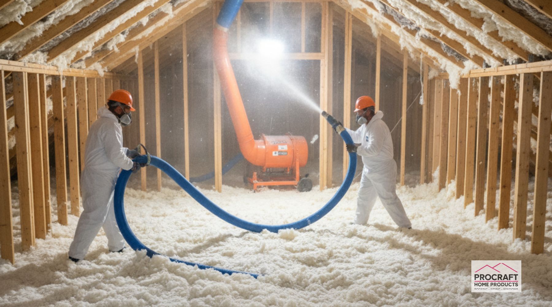Home attic insulation services in Rockwood MI
