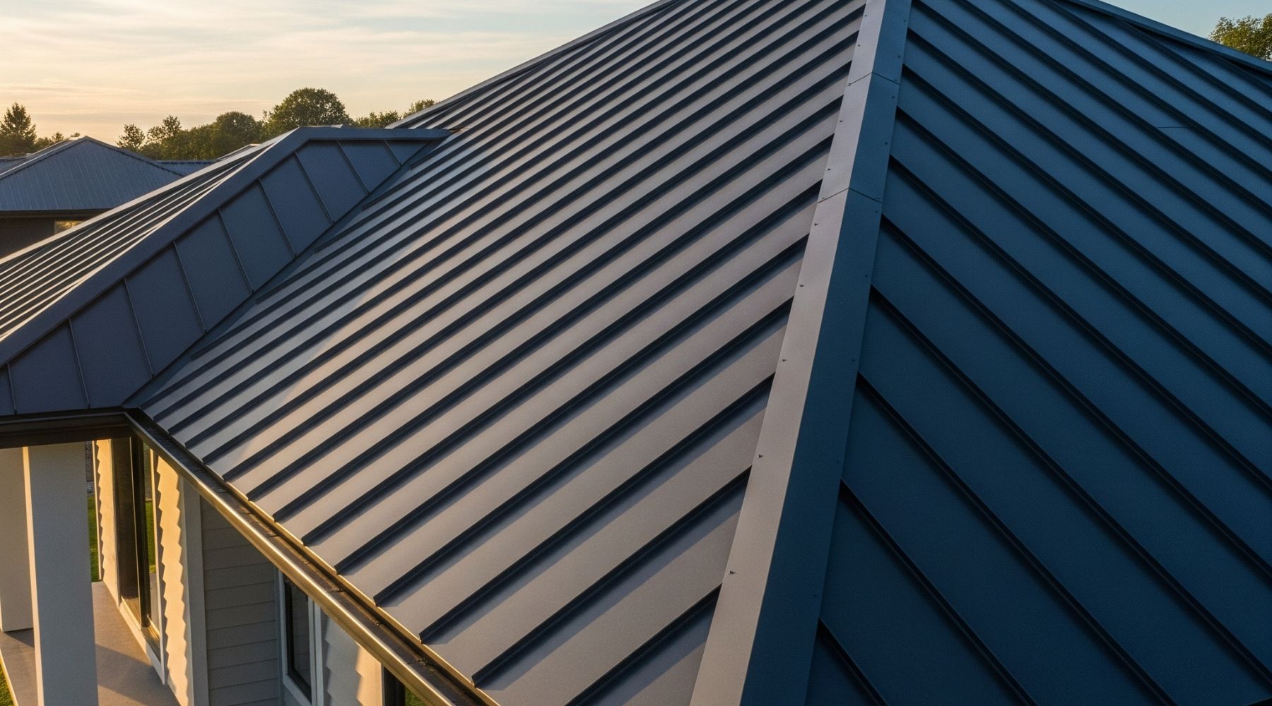Professional metal roofing installation in Bradner OH