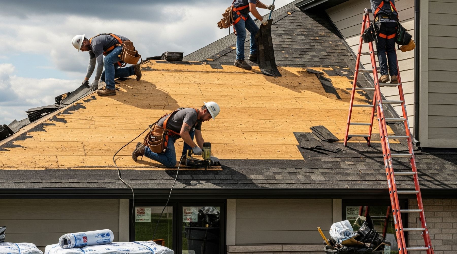 Roof installation and replacement service in Bradner, OH