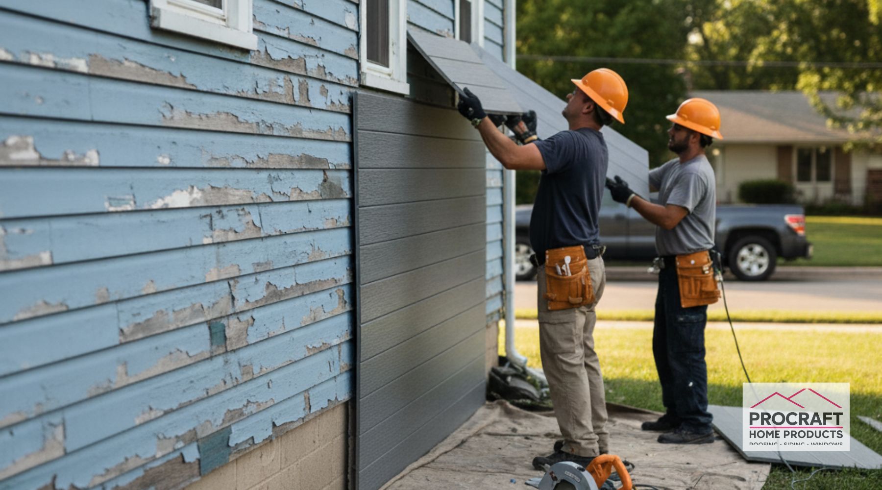 Siding repair and replacement Malinta OH home