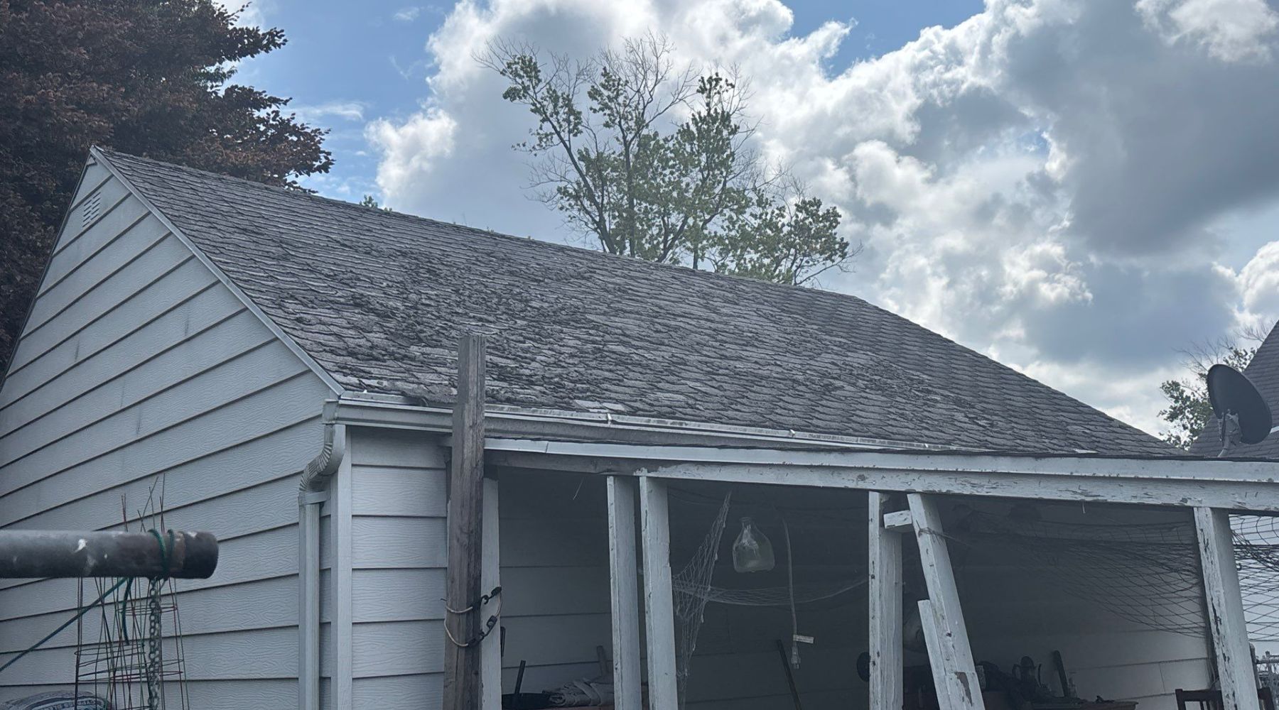 Storm damage roof repair in Monclova OH after severe weather
