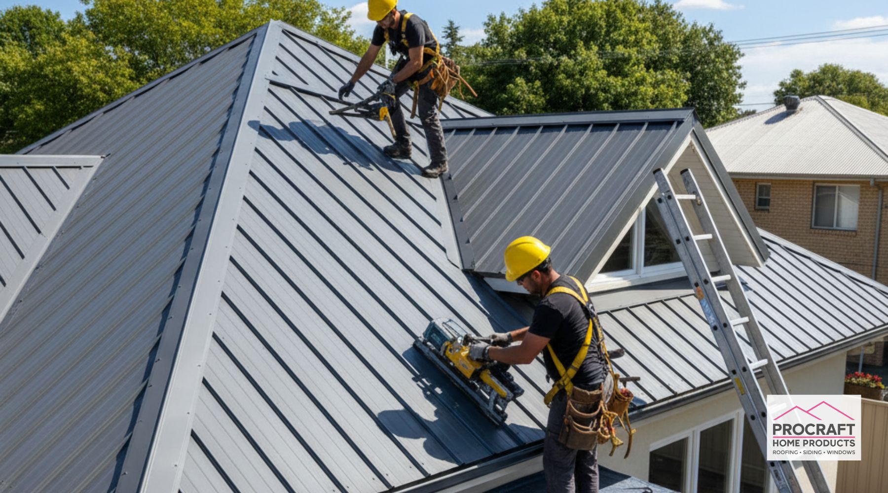 Metal roofing installation service in McClure, OH for durable and long-lasting roofs.