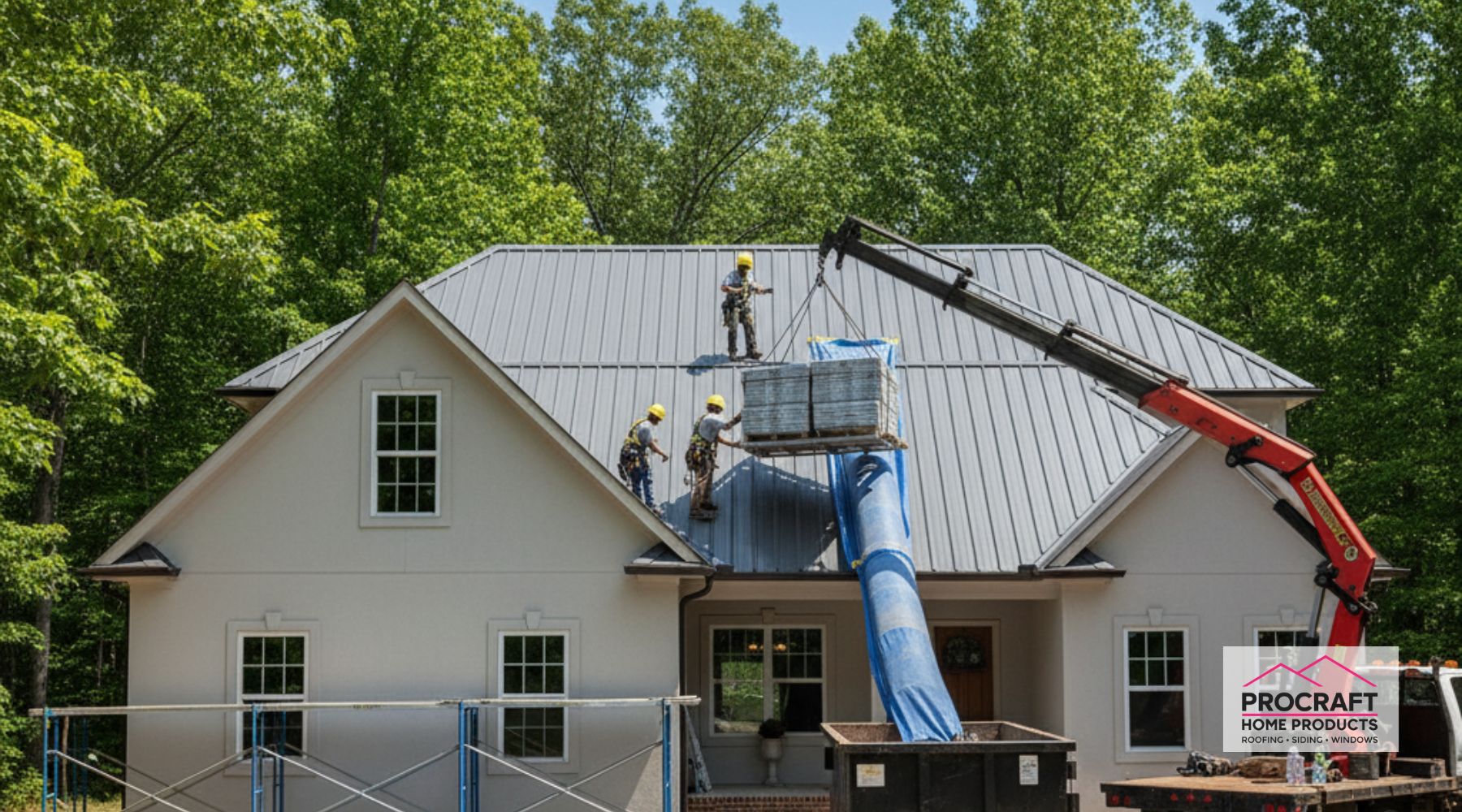 Metal roofing installation and repair services in Morenci MI for durable and long-lasting roofs.