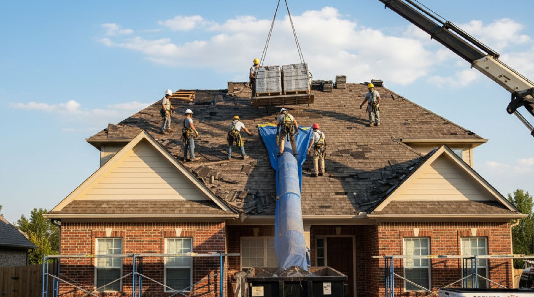 Professional roof replacement services in Morenci MI