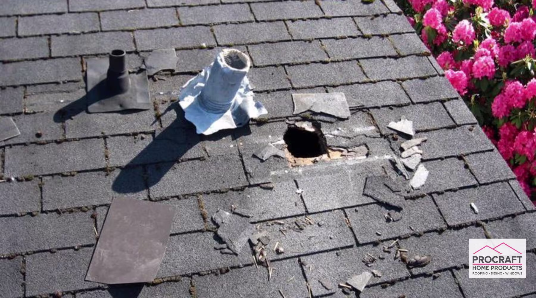 Emergency Roofing Emergency roofing repair crew fixing storm damage on a home