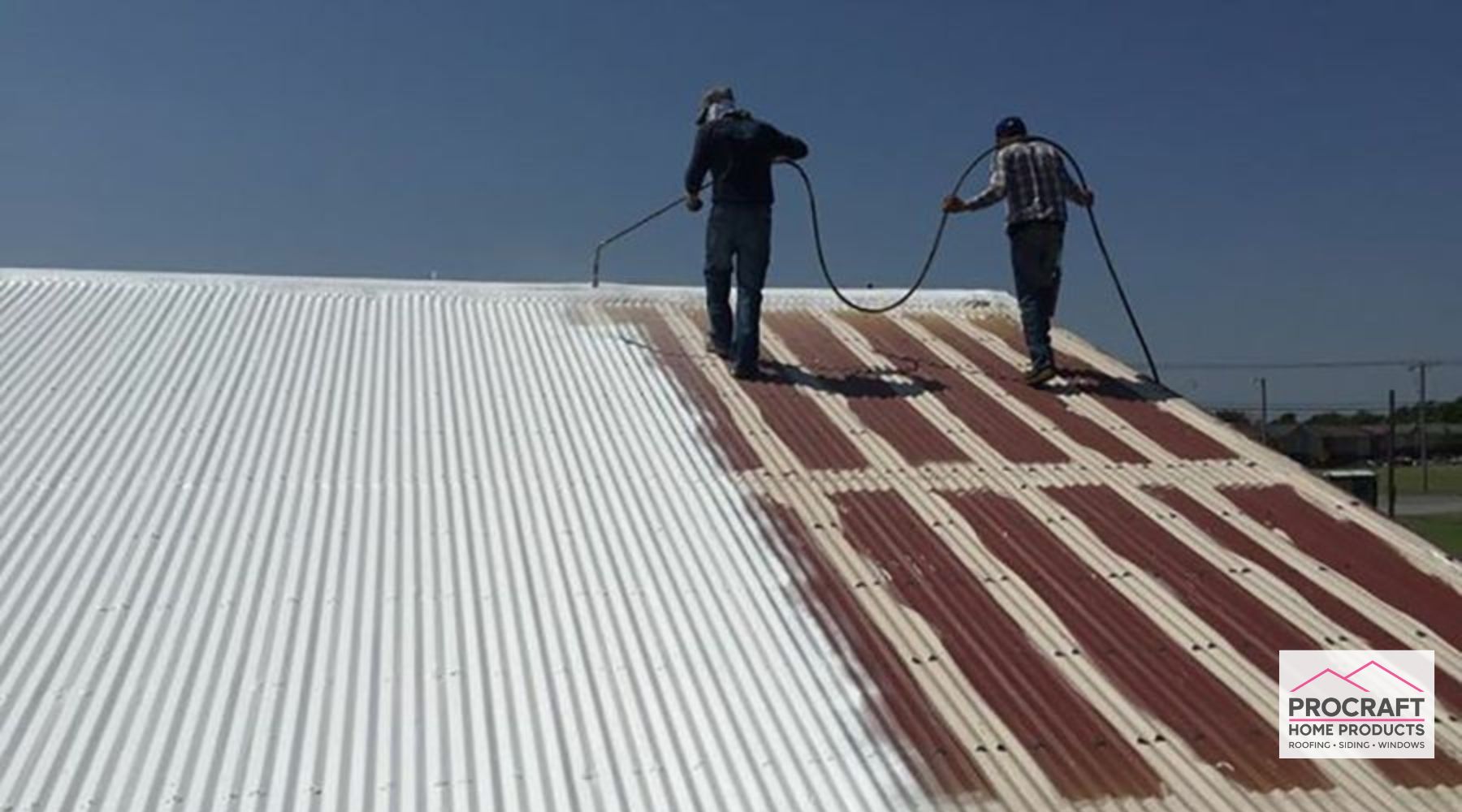 Metal roofing repairs for damaged or leaking metal roofs