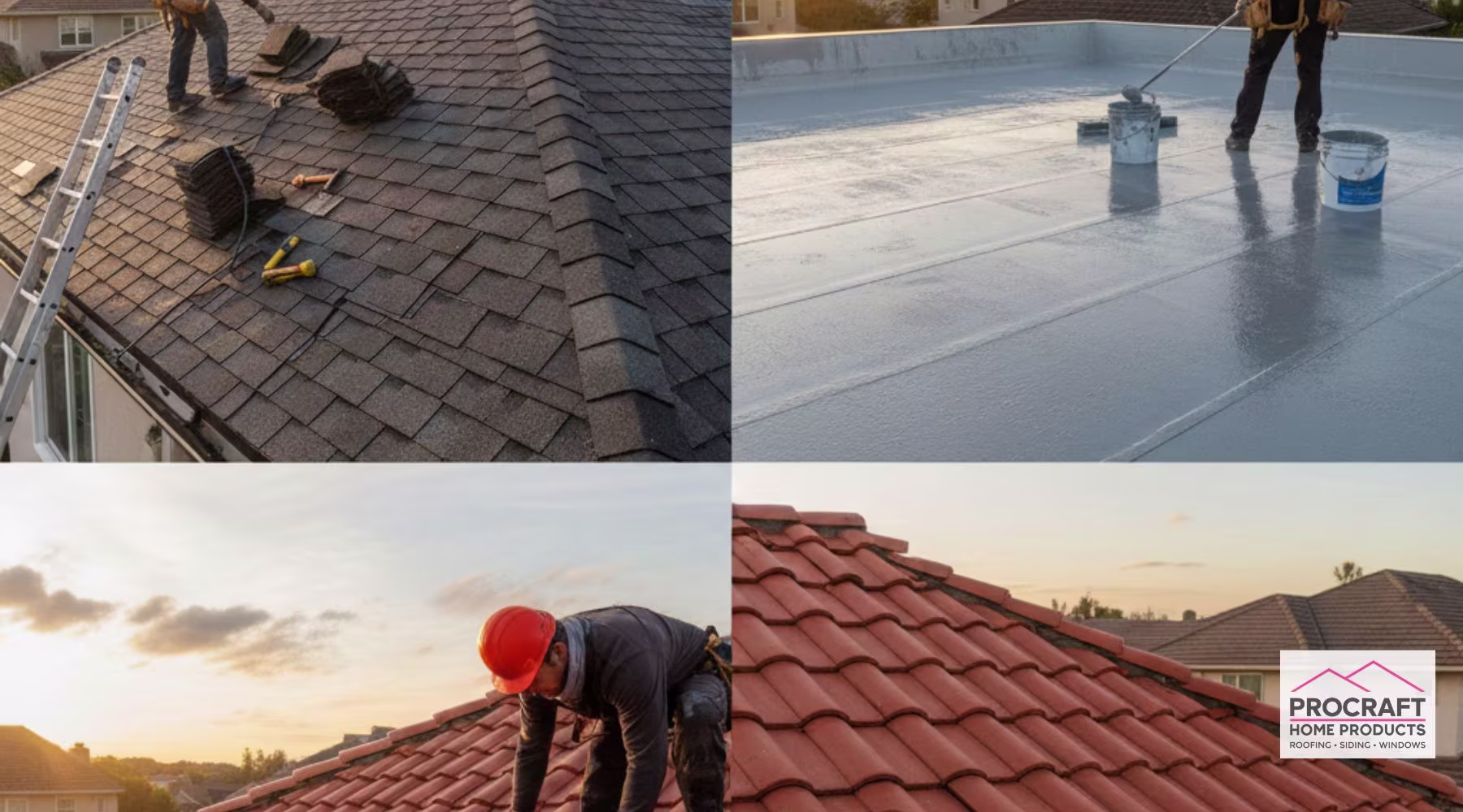 Roof Repair Options by Pro Craft Home Products in Ohio